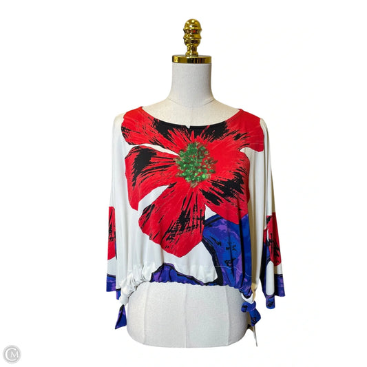 Top 3/4 Sleeve By Clothes Mentor In Multi-colored, Size: Xs