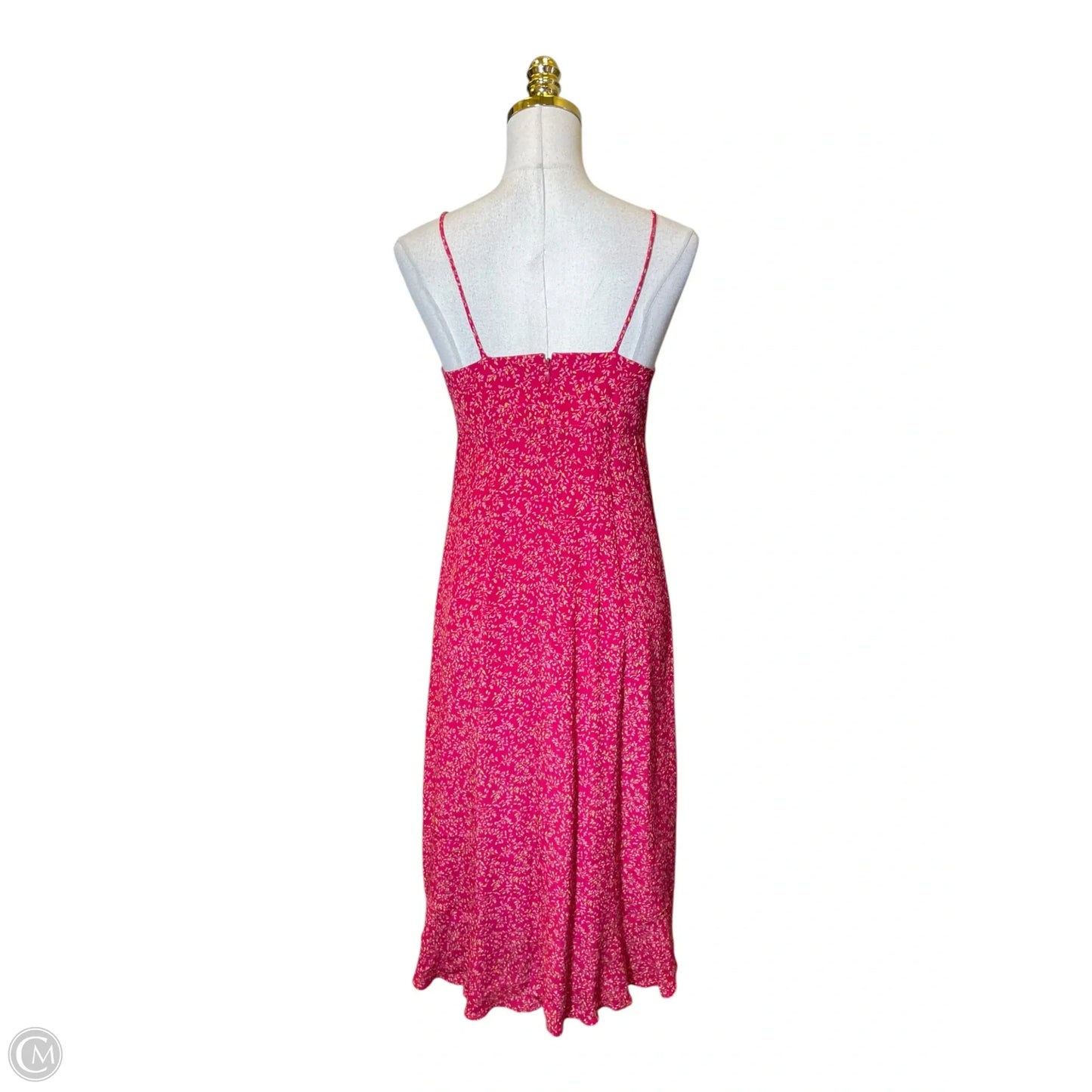Dress Casual Midi By Gap In Floral Print, Size: 6