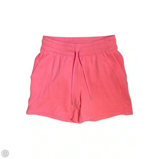Athletic Shorts By Lululemon In Coral, Size: 6