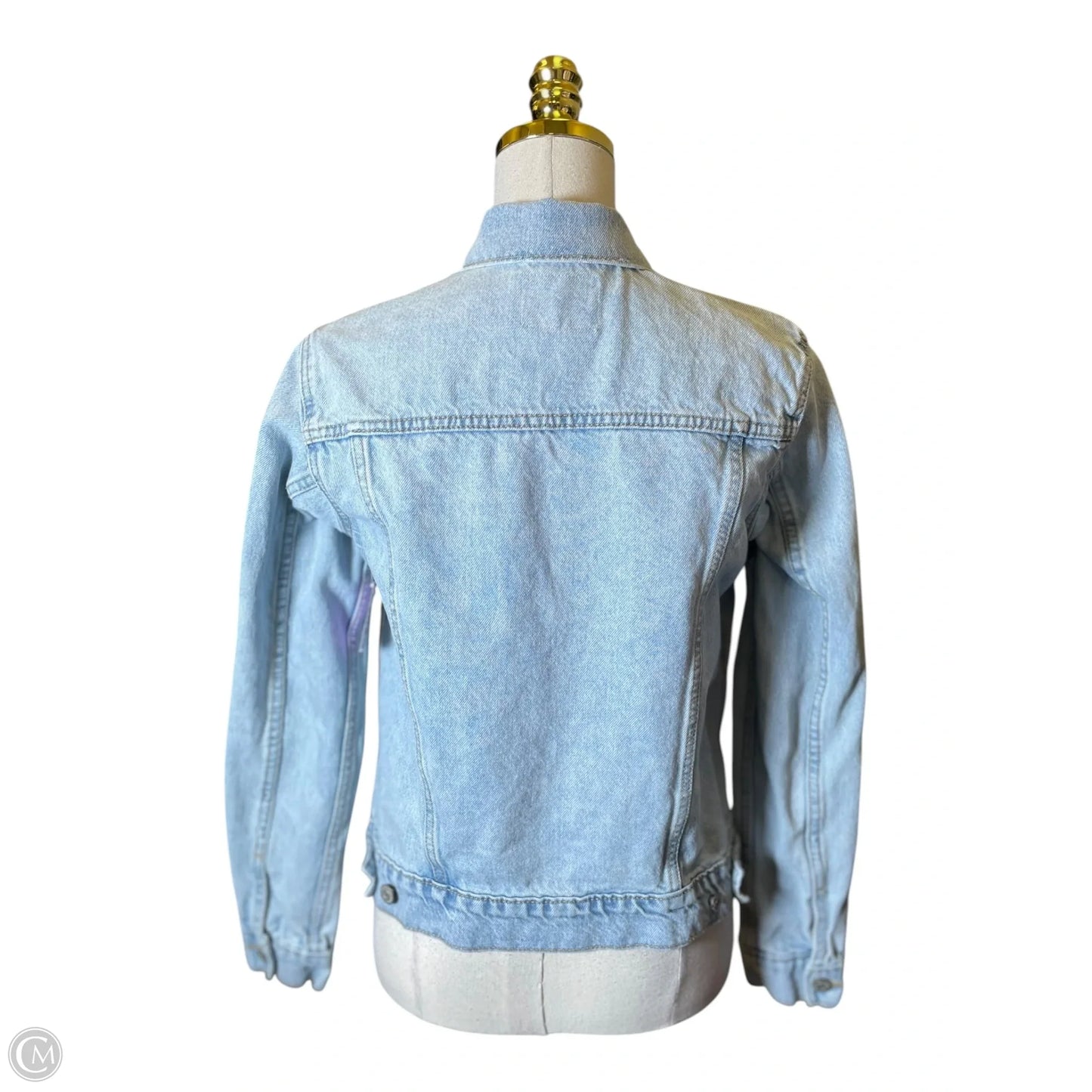 Jacket Denim By Old Navy In Blue Denim, Size: S