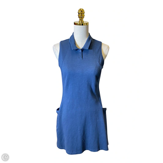 Dress Casual Midi By Adidas In Navy, Size: M