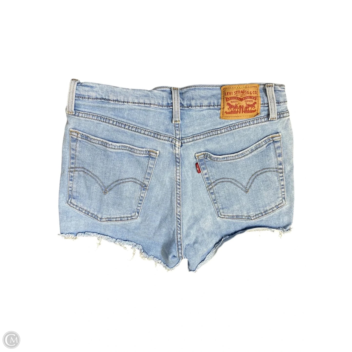 Shorts By Princess Polly In Blue Denim, Size: 2