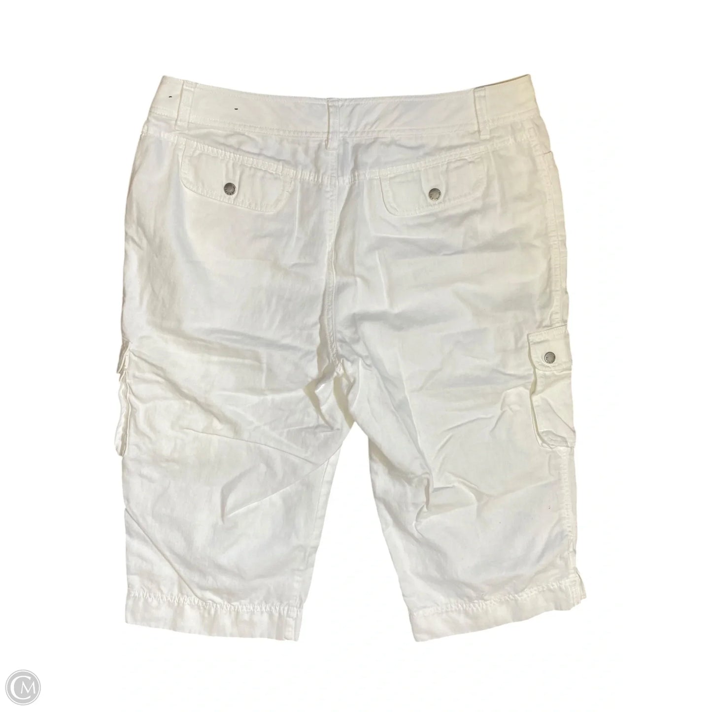 Pants Cropped By Liz Claiborne In White, Size: 14