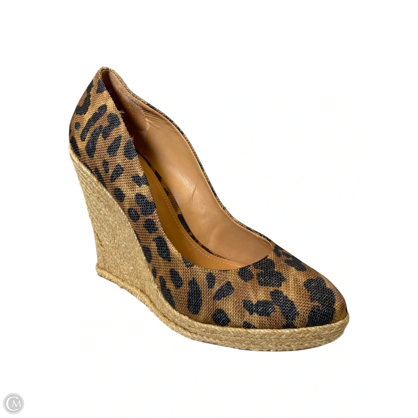 Shoes Heels Wedge By Schutz In Animal Print, Size: 8