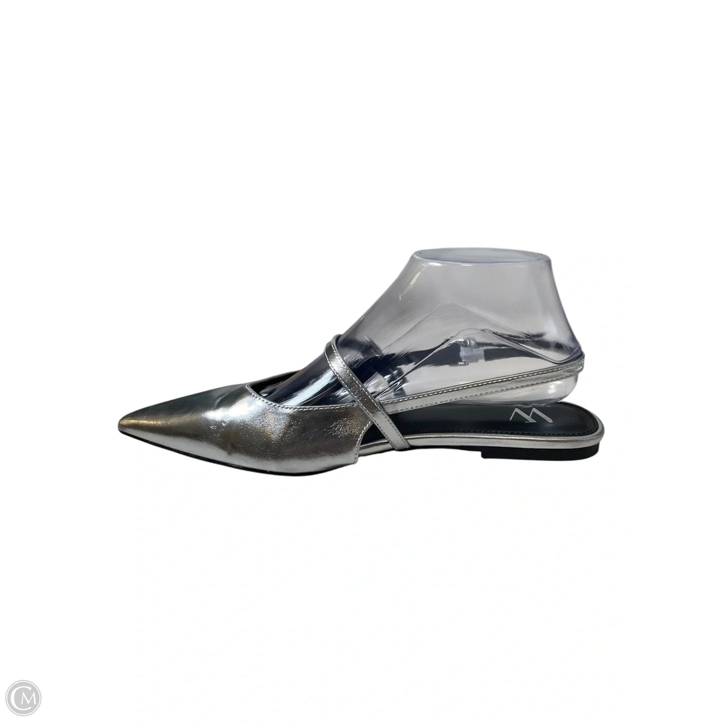 Shoes Flats By Worthington In Silver, Size: 7.5