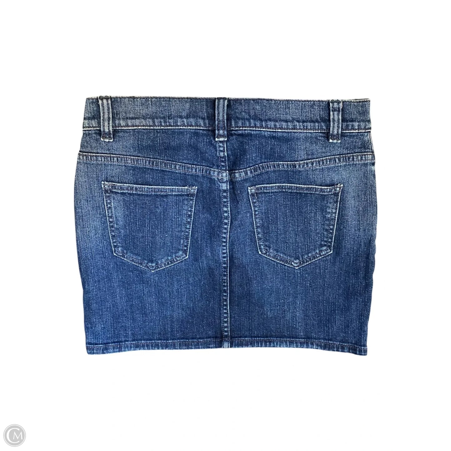 Skirt Midi By Gap In Blue Denim, Size: 6