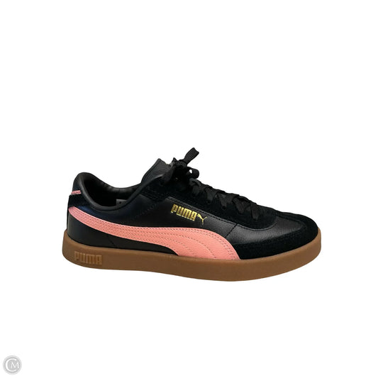Shoes Sneakers By Puma In Black & Pink, Size: 8.5