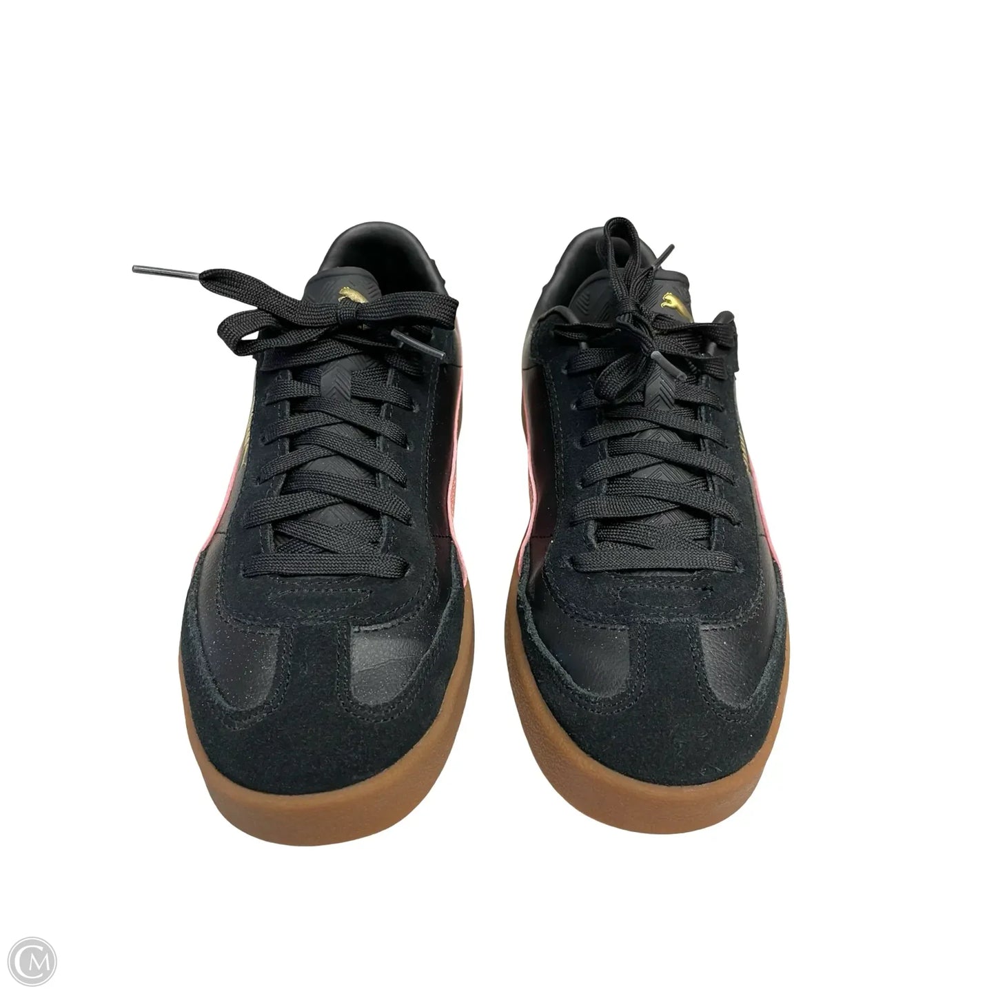 Shoes Sneakers By Puma In Black & Pink, Size: 8.5