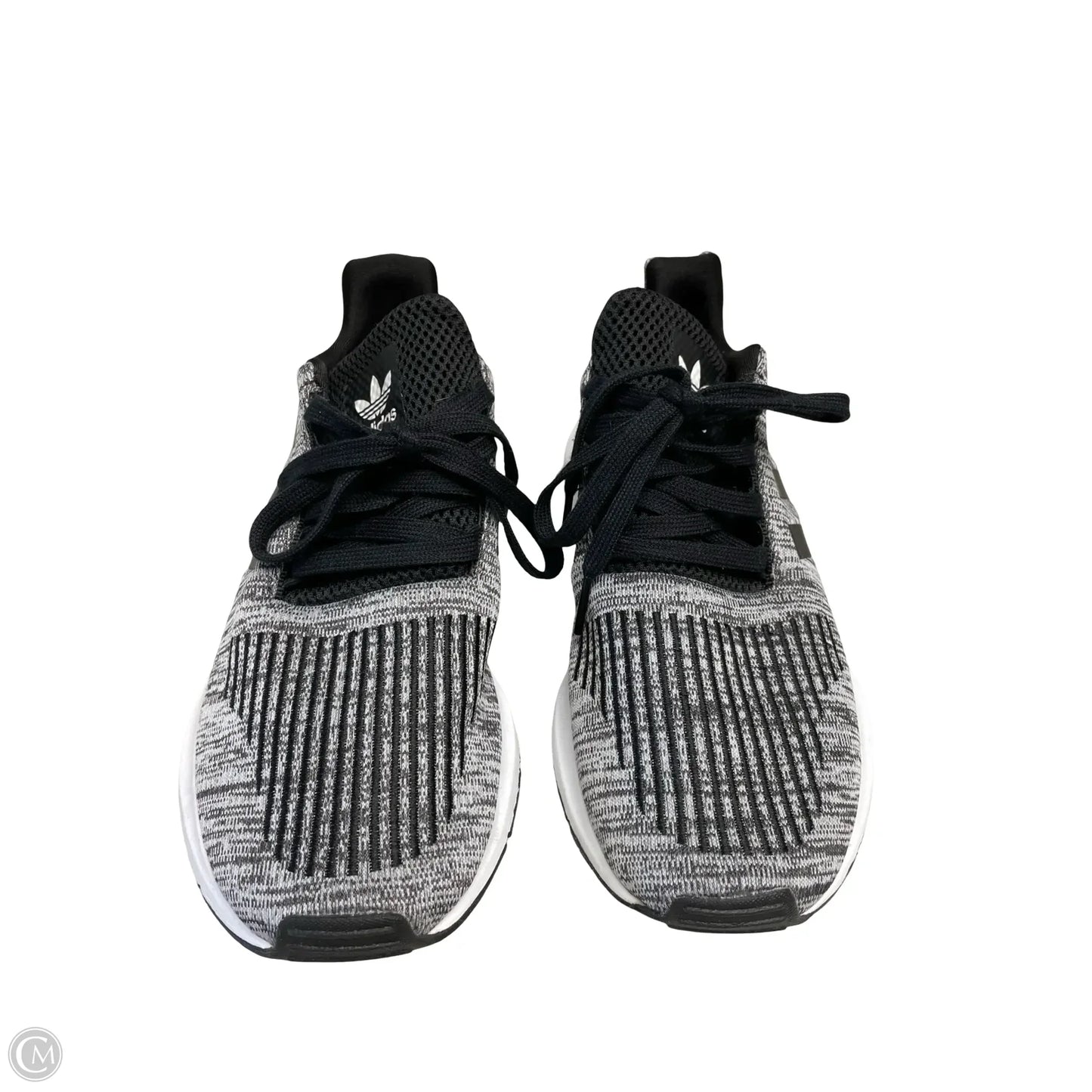 Shoes Athletic By Adidas In Black & Grey, Size: 5.5