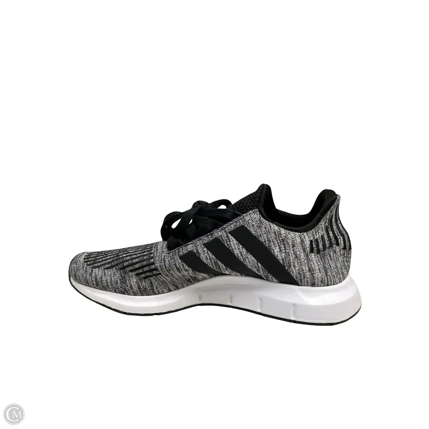 Shoes Athletic By Adidas In Black & Grey, Size: 5.5