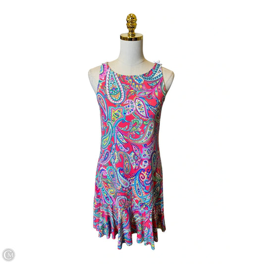 Dress Casual Midi By Tommy Bahama In Multi-colored, Size: Xs
