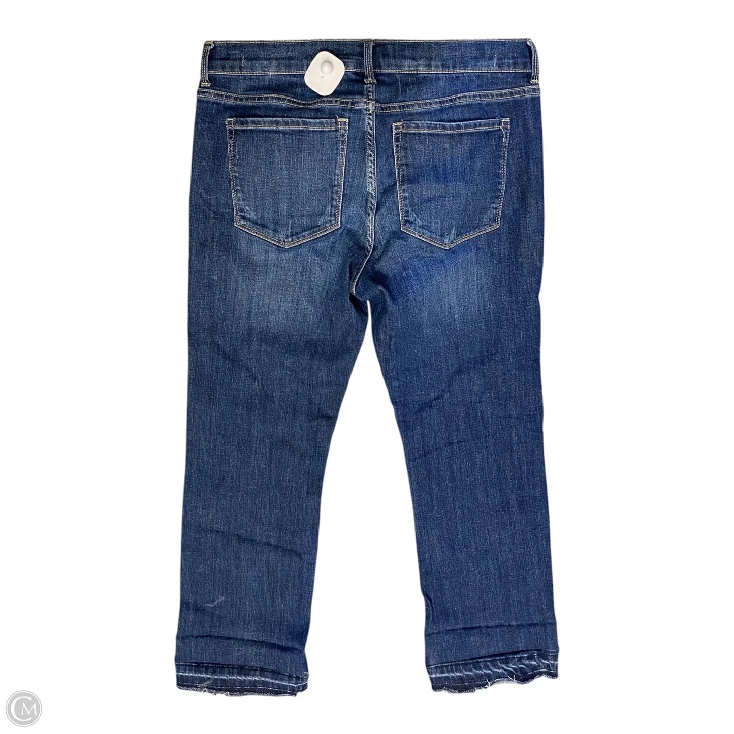Jeans Flared By Banana Republic In Blue Denim, Size: 6