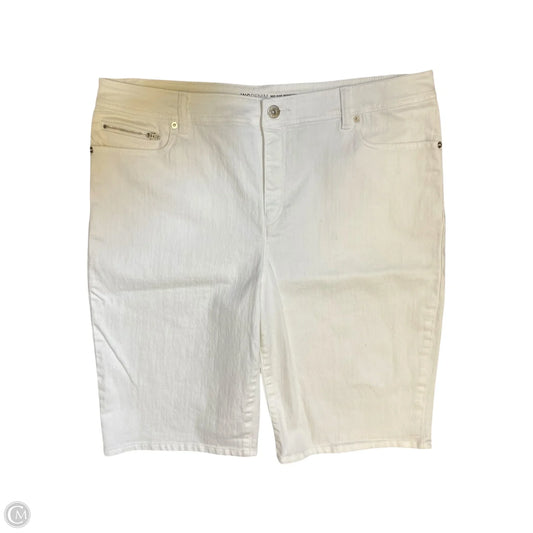 Shorts By Inc In White, Size: 16