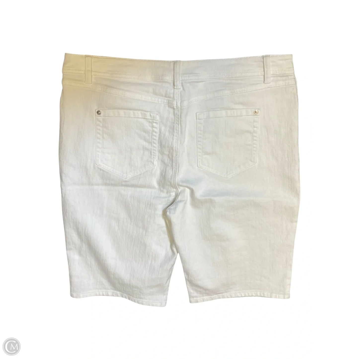 Shorts By Inc In White, Size: 16