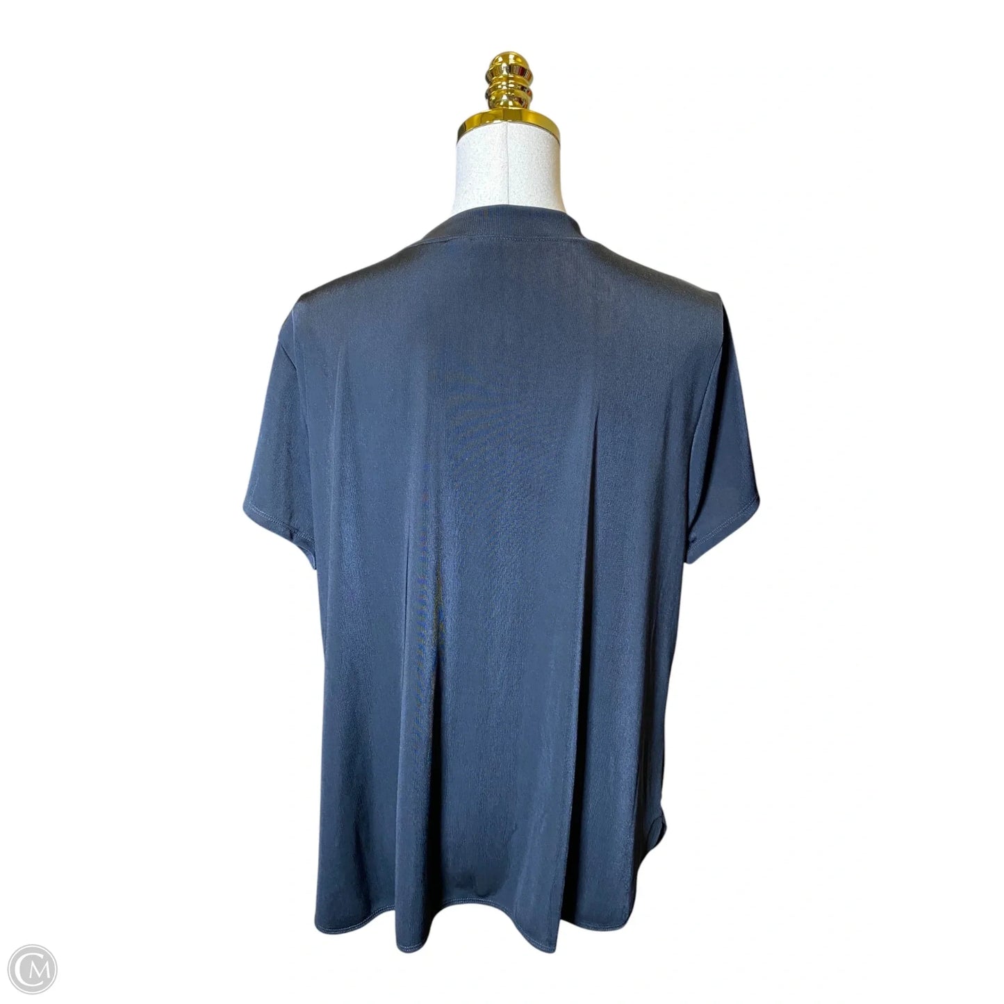 Top Short Sleeve By Easywear By Chicos In Black, Size: Xl