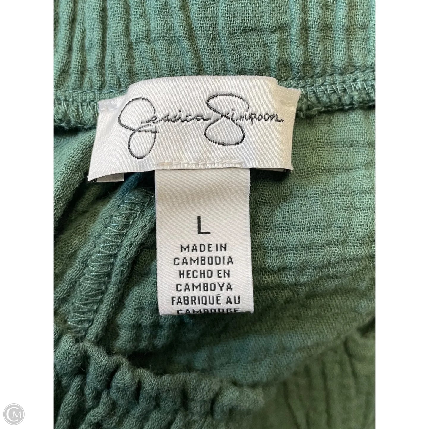 Pants Lounge By Jessica Simpson In Green, Size: L