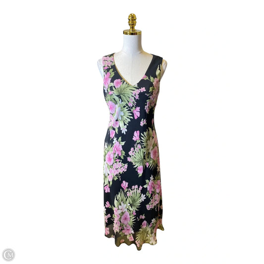 Dress Casual Maxi By Dressbarn In Multi-colored, Size: L