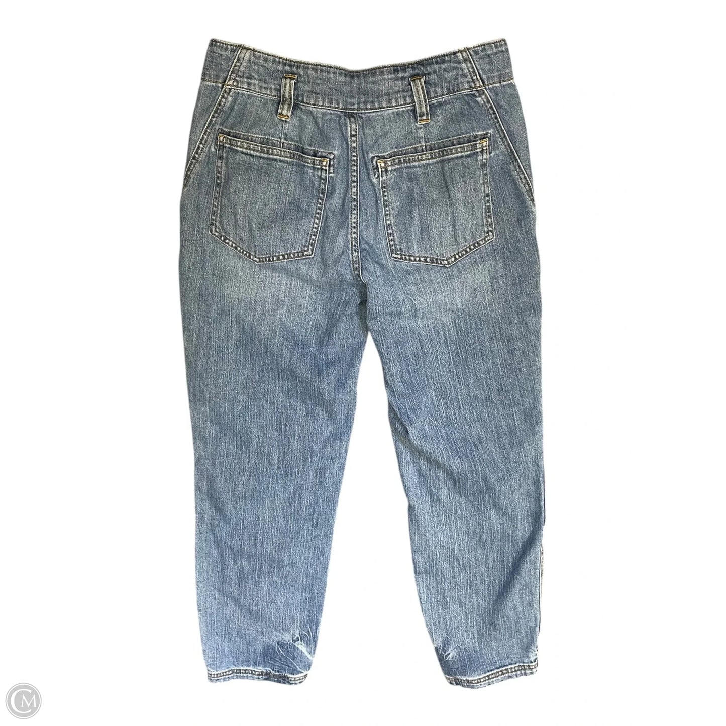 Jeans Straight By Pilcro In Blue Denim, Size: 4