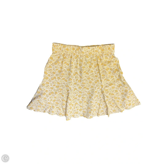 Skirt Midi By Madewell In Floral Print, Size: Xs