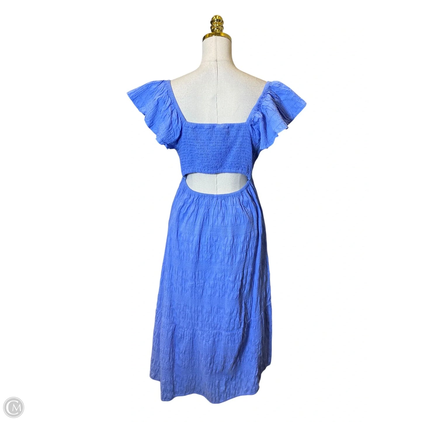 Dress Casual Maxi By Universal Thread In Blue, Size: L