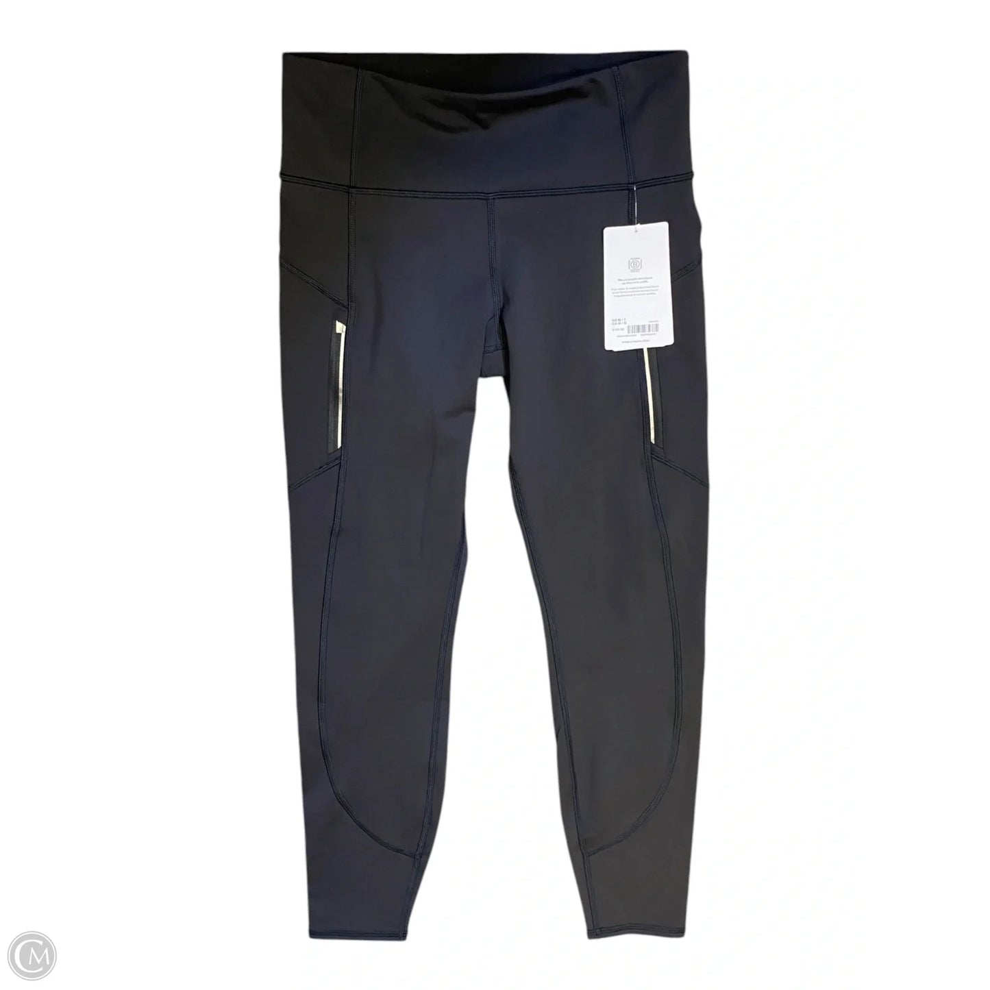 Athletic Leggings By Athleta In Black, Size: M
