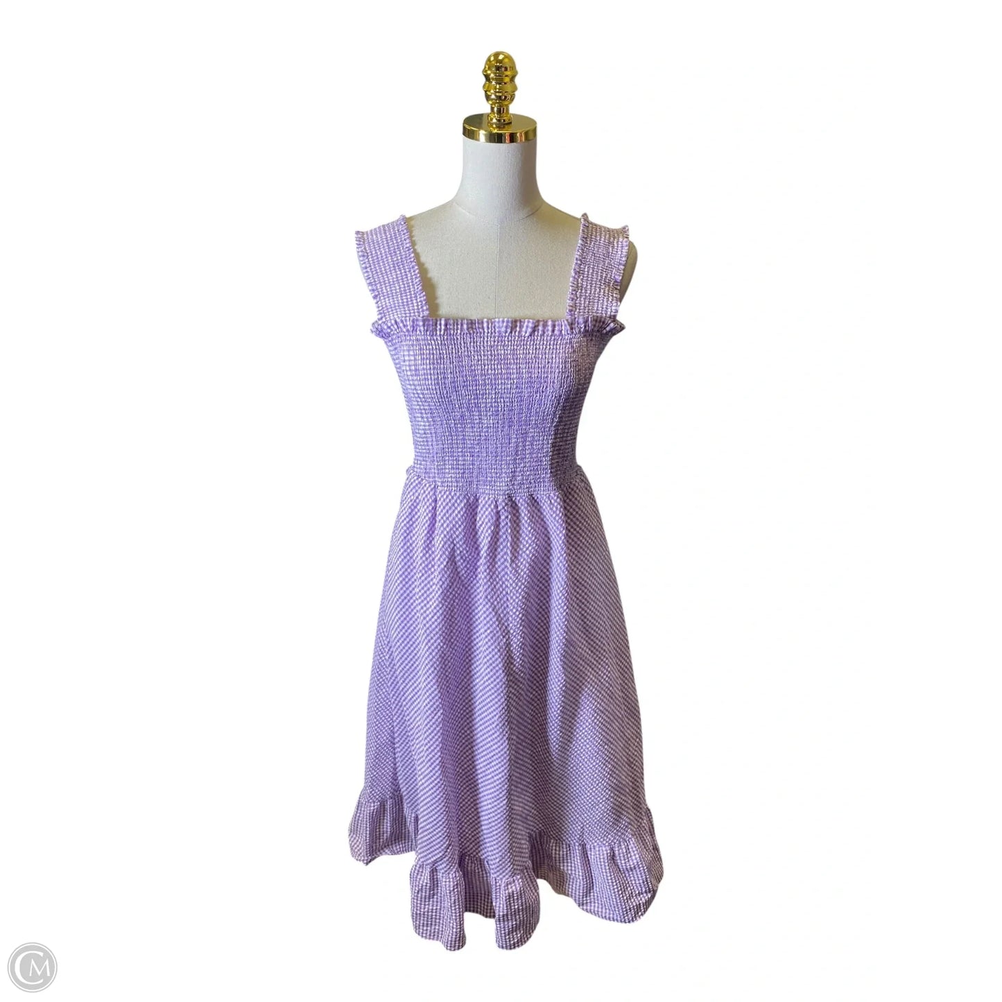 Dress Casual Maxi By Eliza J In Purple & White, Size: M