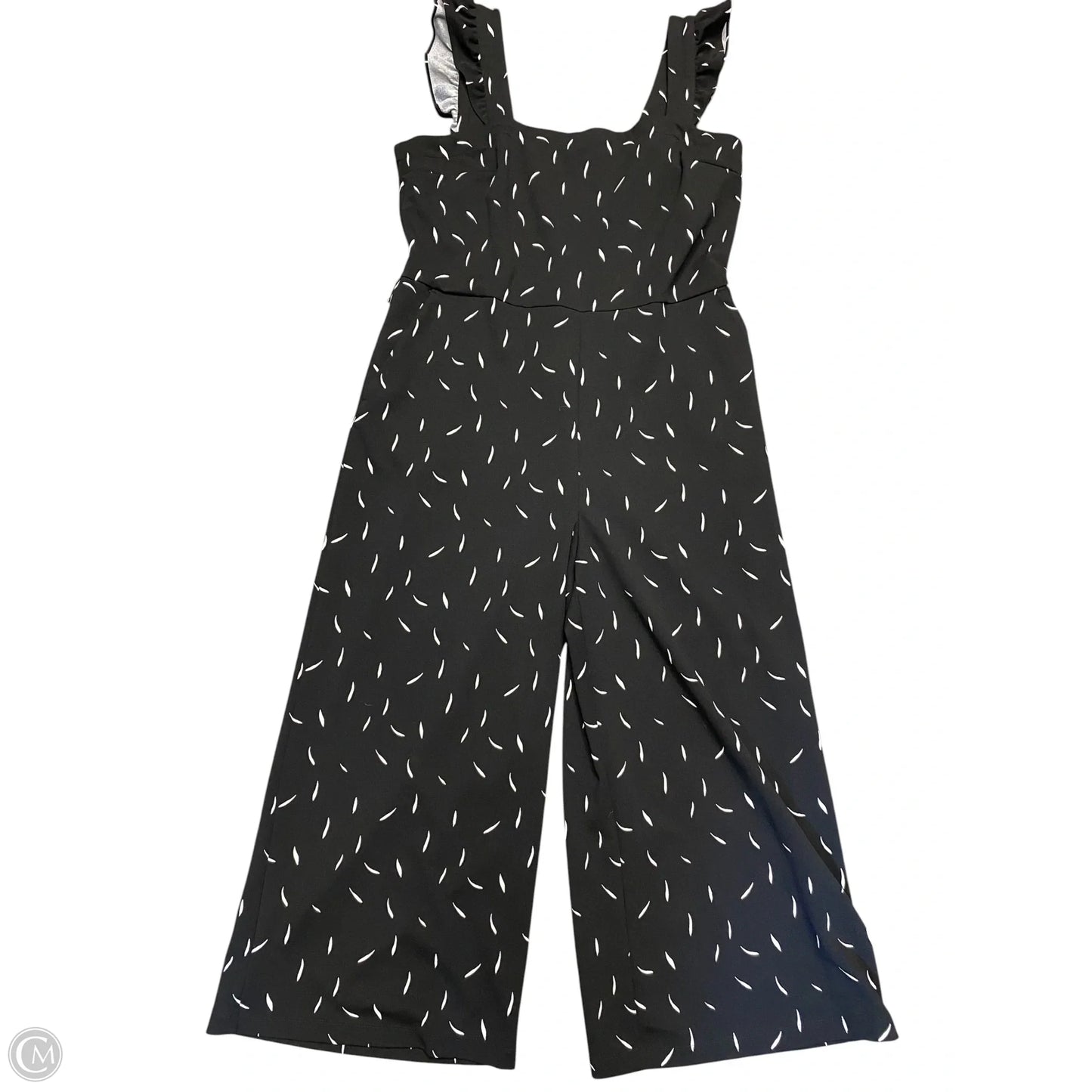 Jumpsuit By Ann Taylor In Black & White, Size: 14