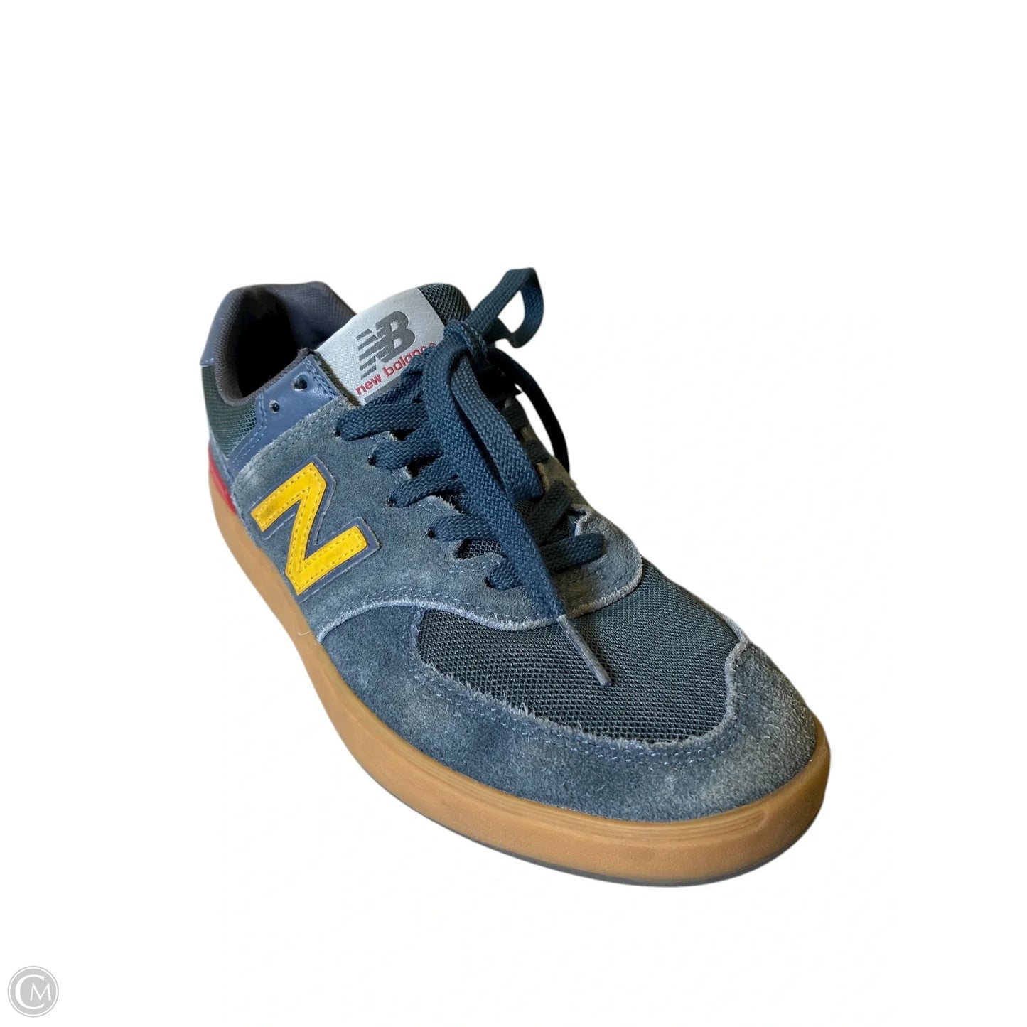 Shoes Athletic By New Balance In Blue & Yellow, Size: 9.5