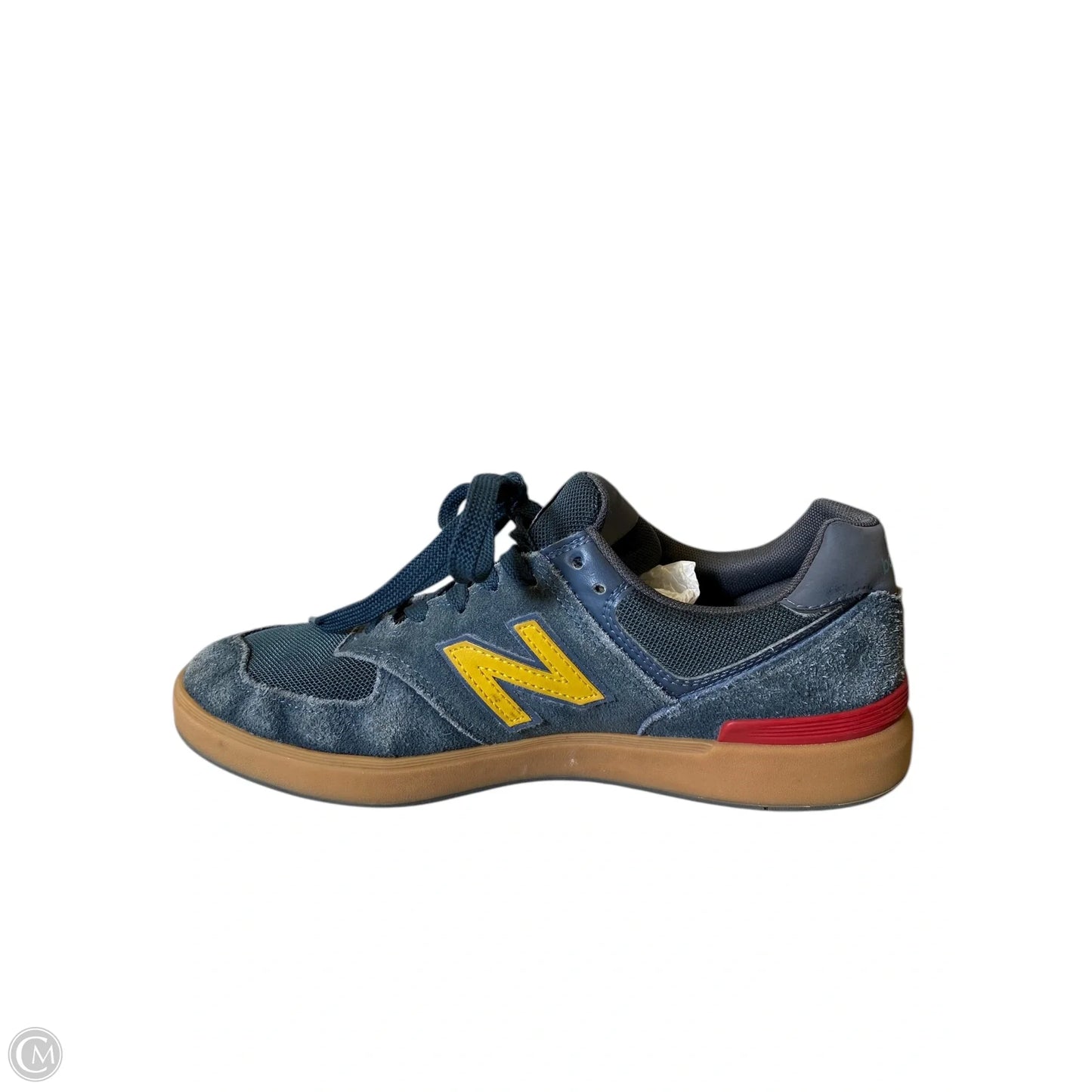 Shoes Athletic By New Balance In Blue & Yellow, Size: 9.5