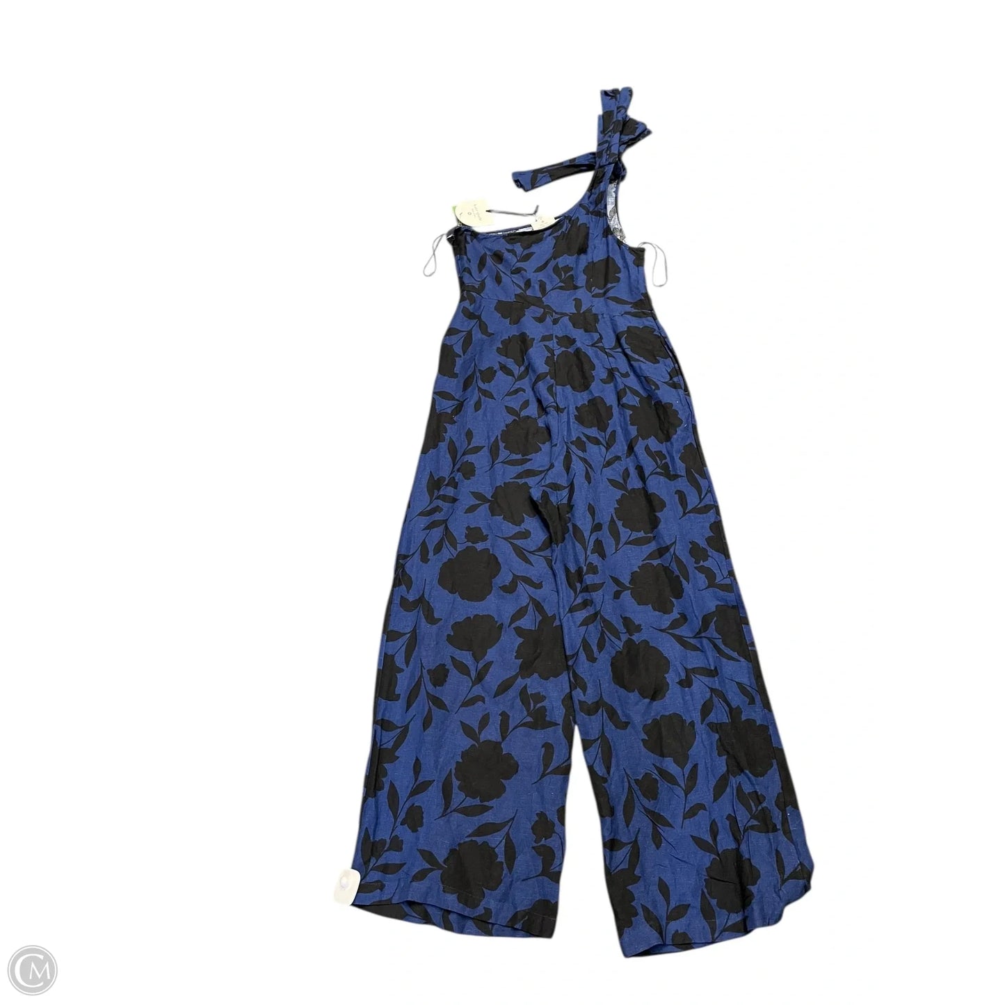 Jumpsuit By Clothes Mentor In Black & Blue, Size: M