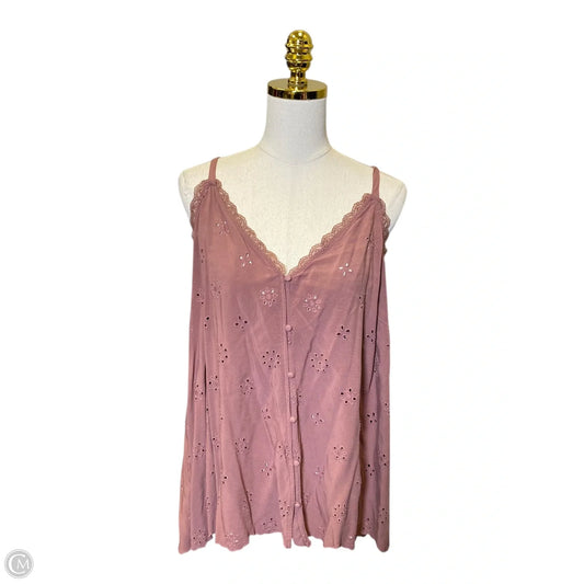 Tank Top By Torrid In Pink, Size: 3x