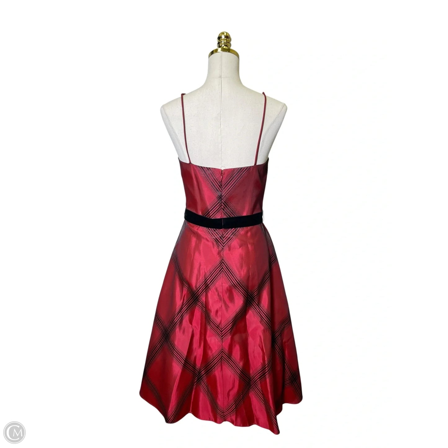 Dress Party Midi By Js Collections In Red, Size: 8