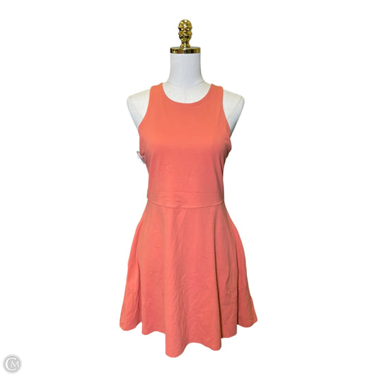 Athletic Dress By Athleta In Orange, Size: L