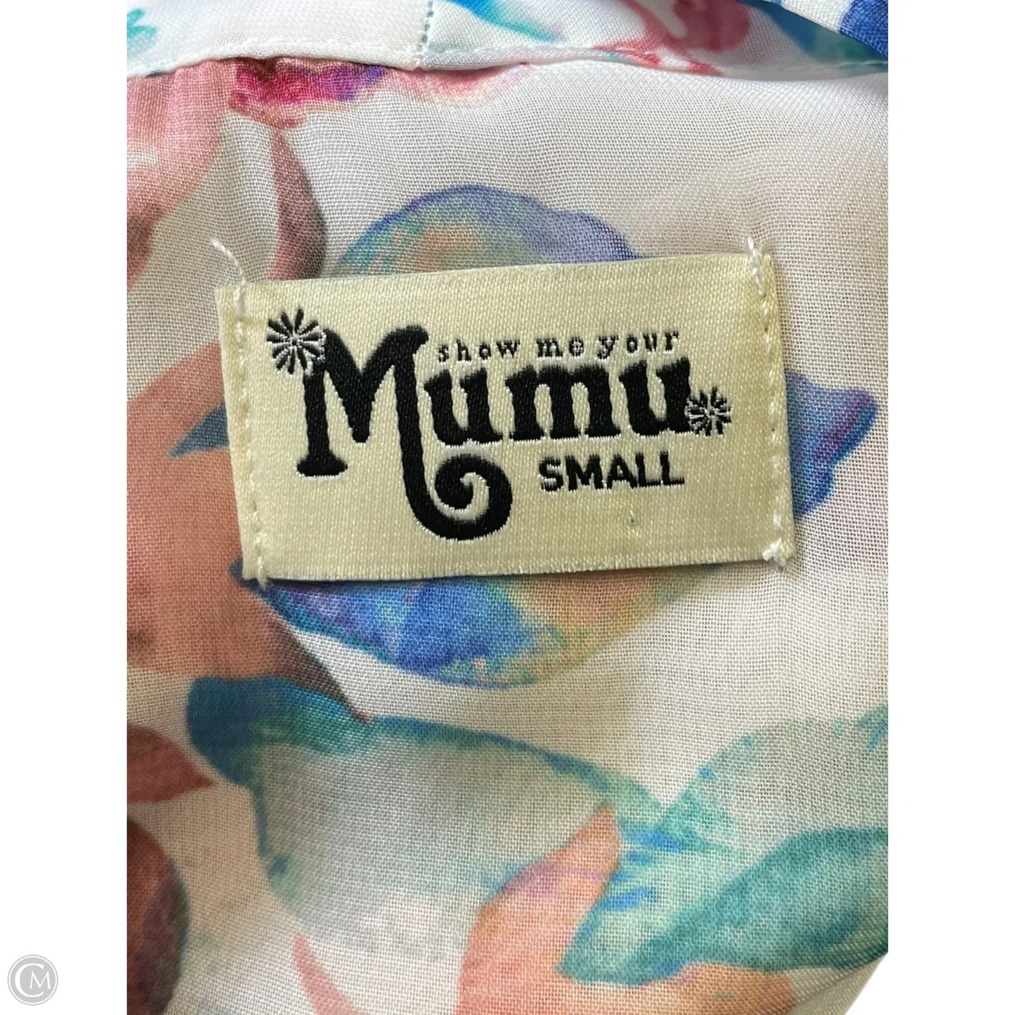 Top Long Sleeve By Mumu In Floral Print, Size: S