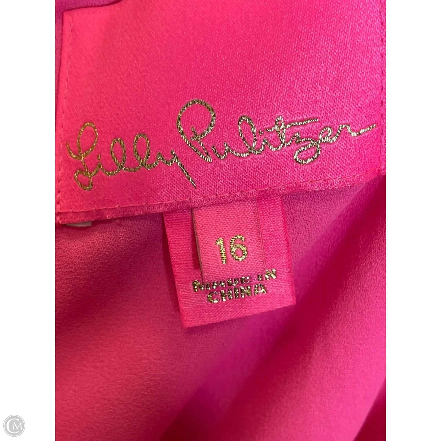 Dress Designer By Lilly Pulitzer In Pink, Size: Xl