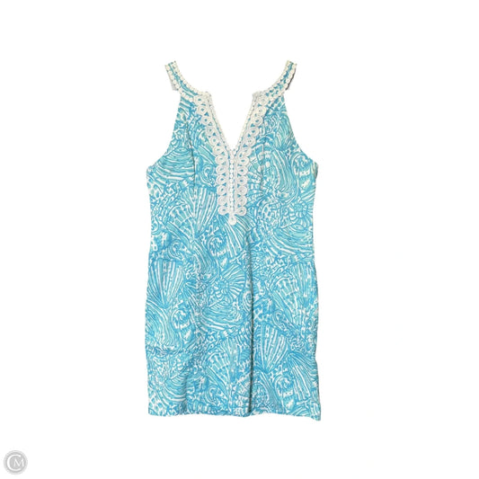 Dress Designer By Lilly Pulitzer In Blue & White, Size: Xl