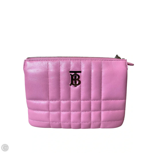 Clutch Luxury Designer By Burberry, Size: Small