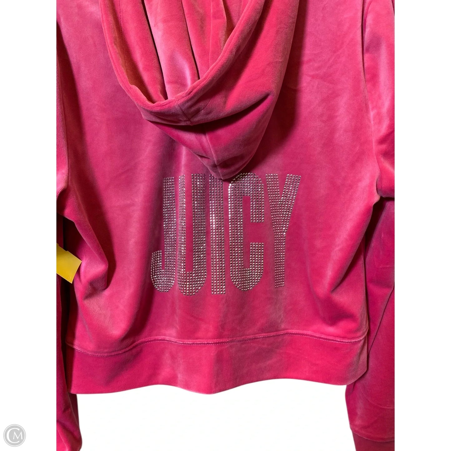 Sweatshirt Hoodie By Juicy Couture In Pink, Size: Xl