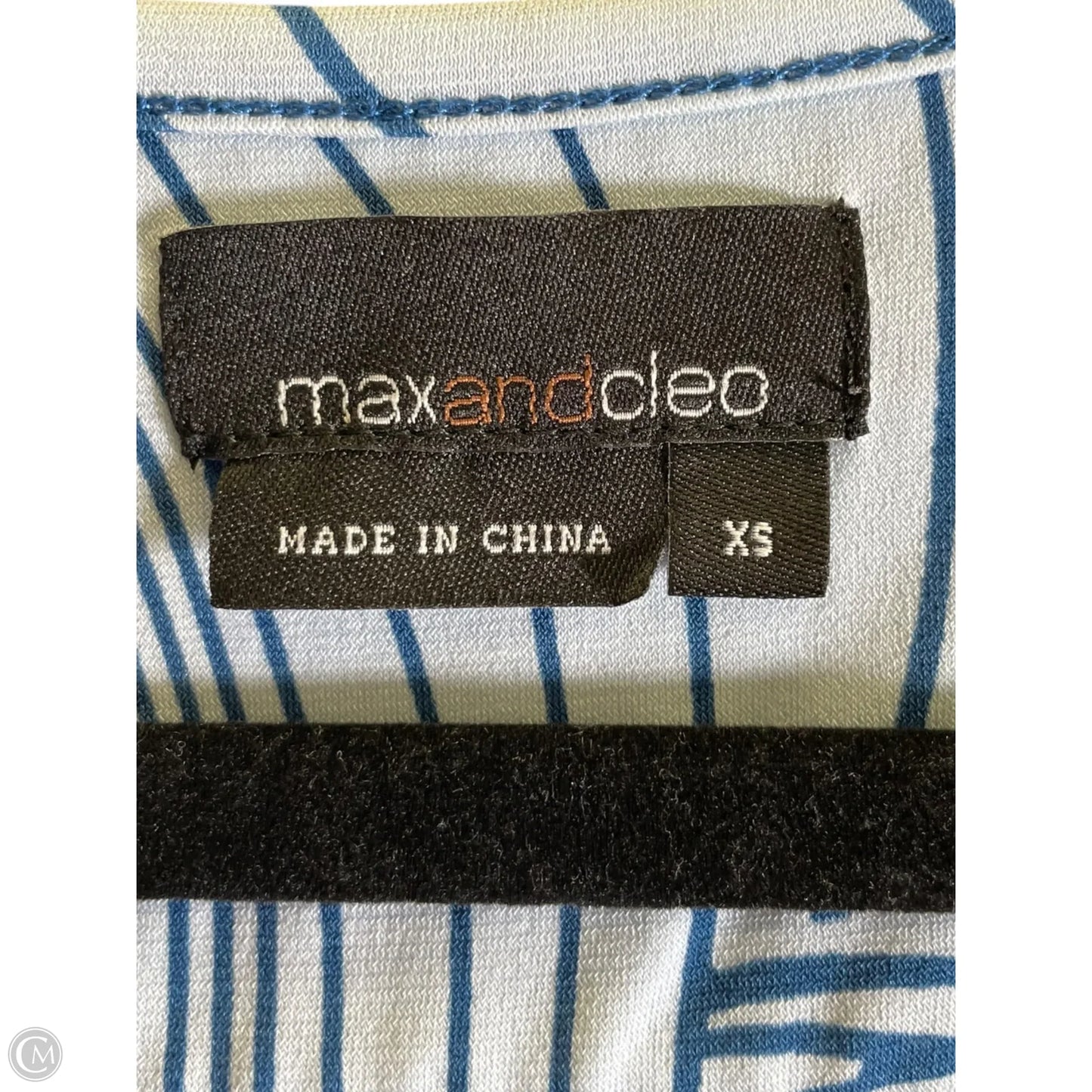 Dress Casual Midi By Clothes Mentor In Blue, Size: Xs