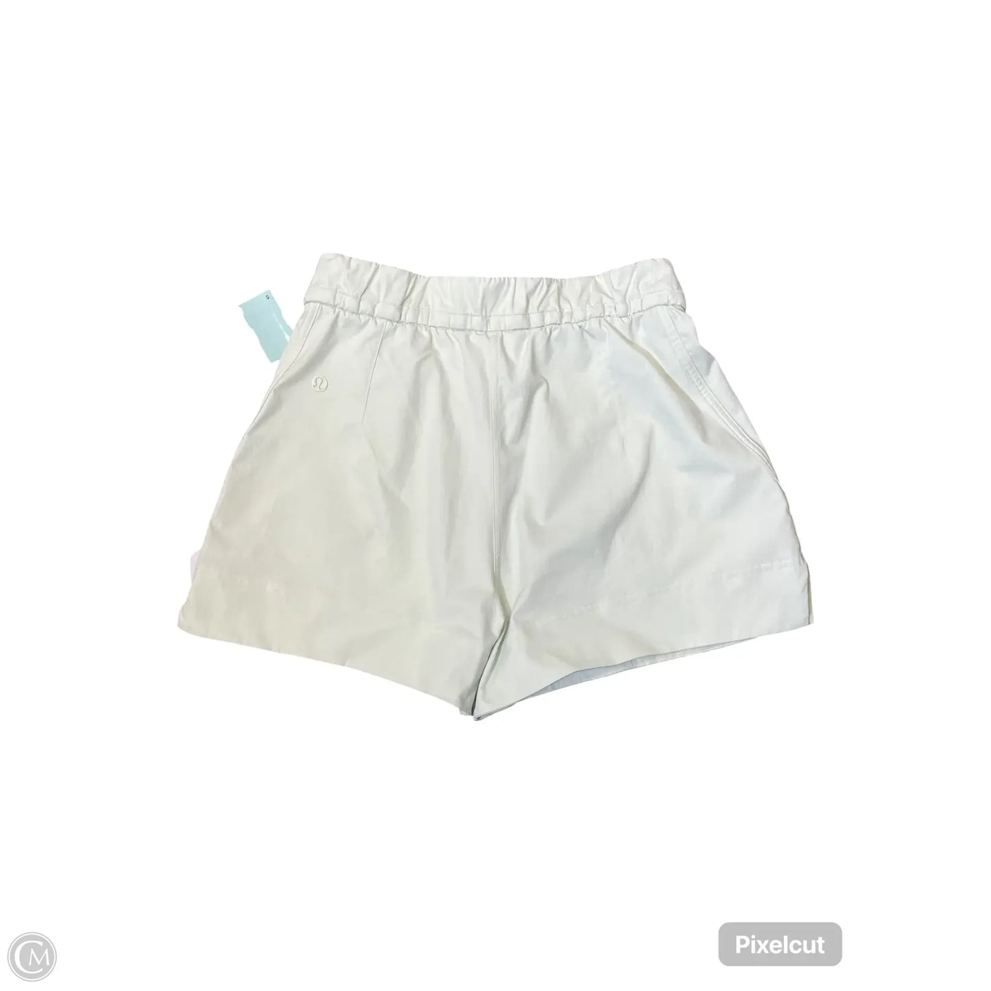 Athletic Shorts By Lululemon In Green, Size: S