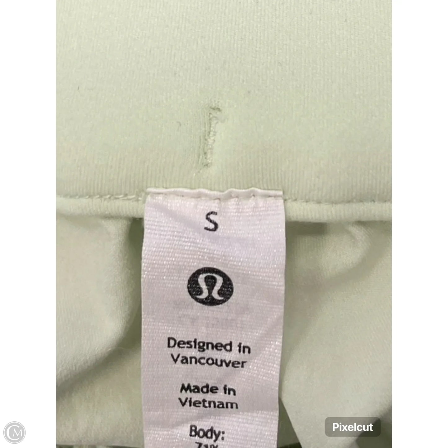 Athletic Shorts By Lululemon In Green, Size: S