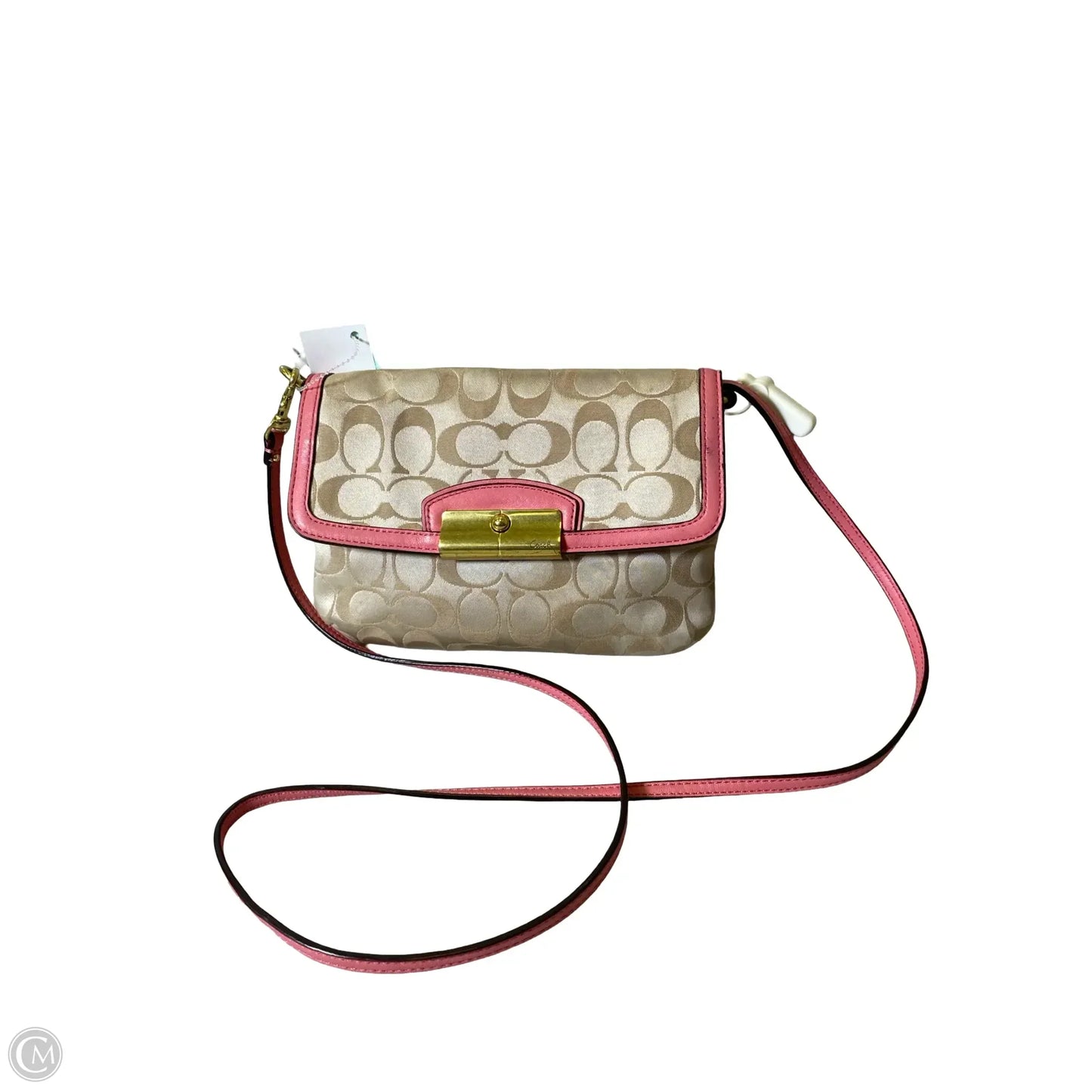 Crossbody Designer By Coach, Size: Medium