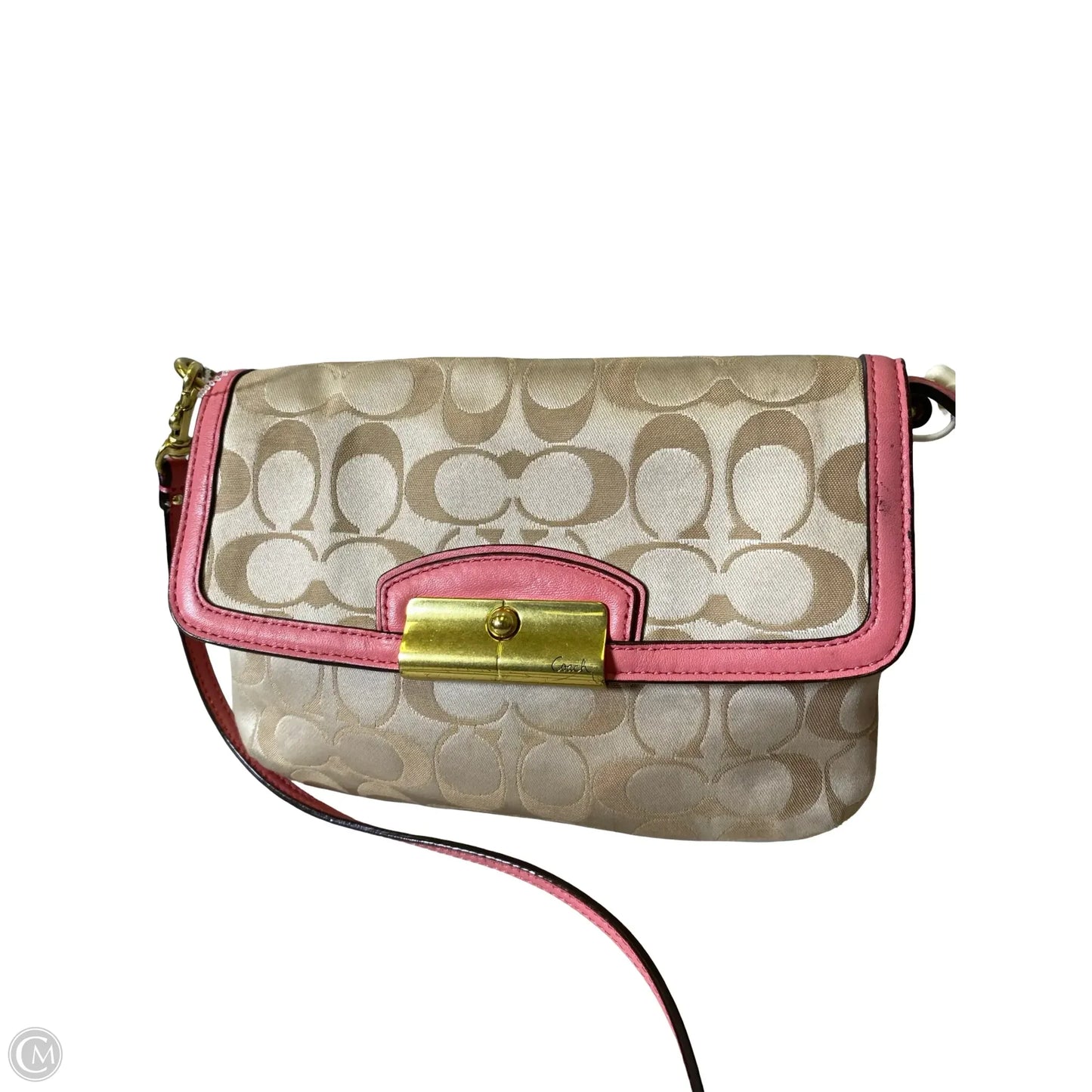 Crossbody Designer By Coach, Size: Medium