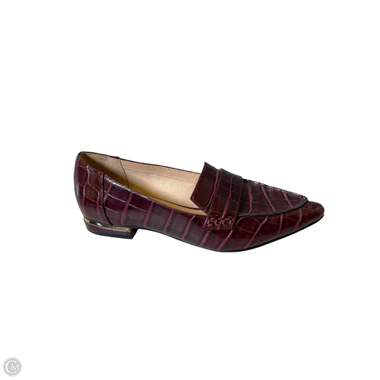 Shoes Flats By Franco Sarto In Maroon, Size: 6