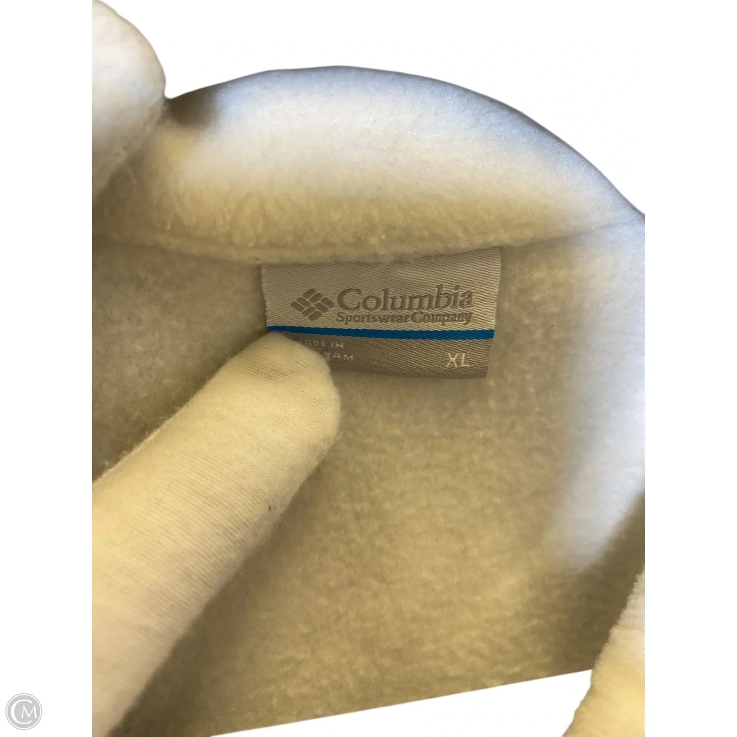 Vest Faux Fur & Sherpa By Columbia In White, Size: Xl