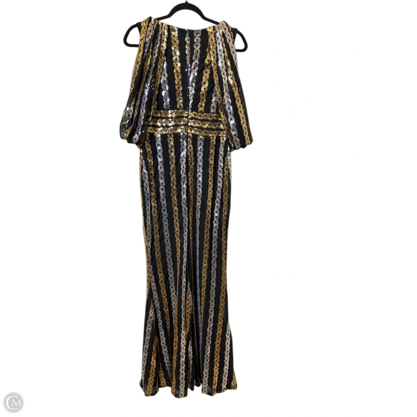 Dress Party Long By Clothes Mentor In Multi-colored, Size: M