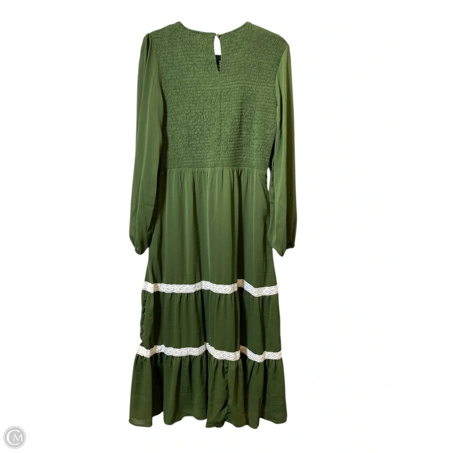 Dress Casual Maxi By Kirundo In Green, Size: L