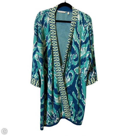 Cardigan By Soft Surroundings In Multi-colored, Size: 2x