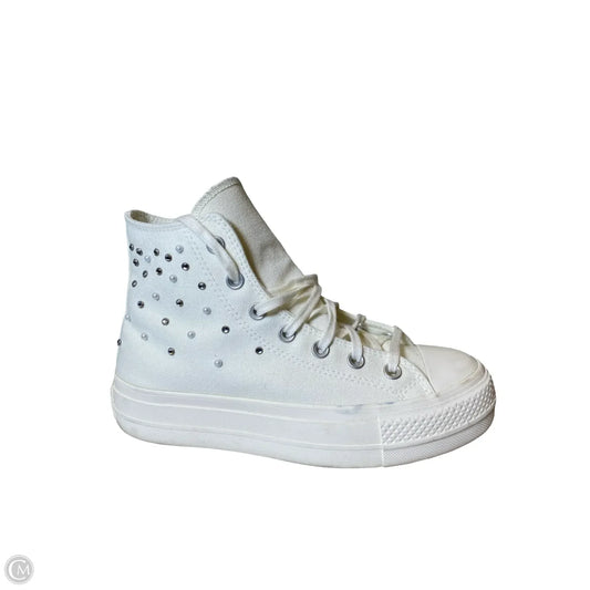 Shoes Sneakers By Converse In White, Size: 7.5