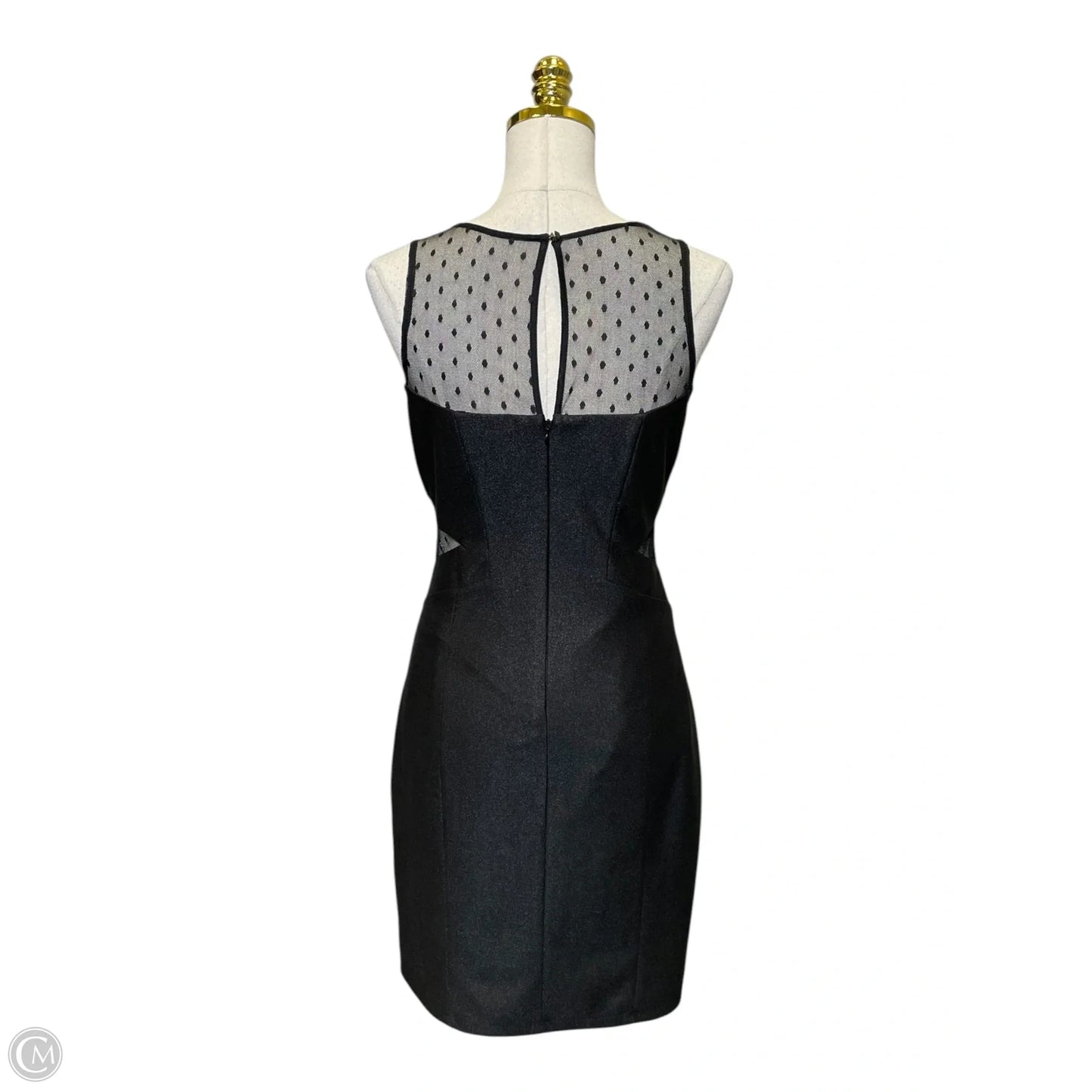 Dress Casual Midi By Guess In Black, Size: M